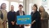 [NSP PHOTO]공주대 여교수회, 복지시설 방문…후원물품 전달
