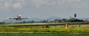 [NSP PHOTO]티웨이항공, 무안국제공항서 국제선 신규 취항식 가져