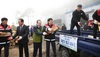 [NSP PHOTO]서산시, 취약계층 가구에 땔감 200여톤 지원