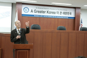 [NSP PHOTO]한동대, 미국인 이만열 교수 더 큰 대한민국으로 특강 가져