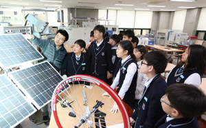 [NSP PHOTO]대구 동천중학교, 취업 산실 영진전문대에서 진로체험 가져