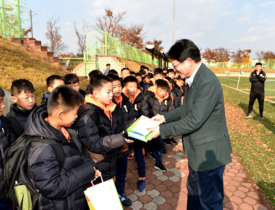 [NSP PHOTO]경북관광공사, 중국 유소년 축구단 유치