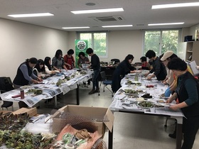 [NSP PHOTO]울릉군,  여성취업 다육아트 전문가 양성과정 교육  실시