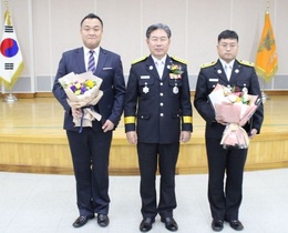 [NSP PHOTO]대구한의대 포항한방병원 정준열 직원, 소방청장 표창 수상