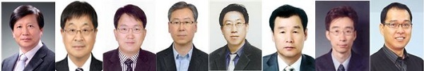 NSP통신-주제발표자 좌로부터 둥앙대학교 교수 허재완, 한동대 교수 김경대, 대구경북연구위원 나중규, 국토연구원 선임연구원 이원섭, 설결대학 교수 문채, 교통안전국민포럼 임영길, 산업연구위원 송우경, 매일신문 사회부장 김수용 (대구시)