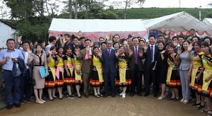 [NSP PHOTO]청도군, 베트남 새마을시범마을조성현장 방문 점검