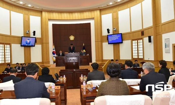 NSP통신-경산시의회가 15일 제1차 본회의를 시작으로 각 상임위별로 7건의 조례안과 3건의 일반 안건을 심사하고 19일부터 ~ 22일까지 나흘간 소속 상임위원회 구분 없이 전체의원이 참석한 가운데 2019년도 주요업무계획을 보고 받을 예정이다. (경산시의회)