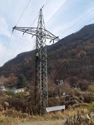 NSP통신-소백산 송전철탑 (한국철도시설공단)