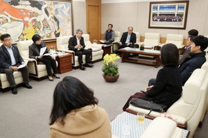 [NSP PHOTO]송한준 경기도의장, 경기영유아교육대책연대 대표단 면담