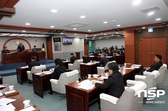 [NSP PHOTO]진안군의회, 제249회 제2차 정례회 폐회