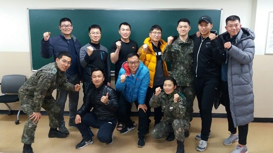 NSP통신-▲건양대 군사학과 교육생들의 주경야독이 재학생 전체에게 큰 귀감이 되고 있다. (건양대학교)