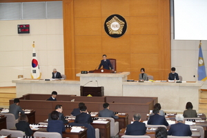 [NSP PHOTO]포항시의회, 제3차 본회의서 새해 예산 1조8268억원 확정