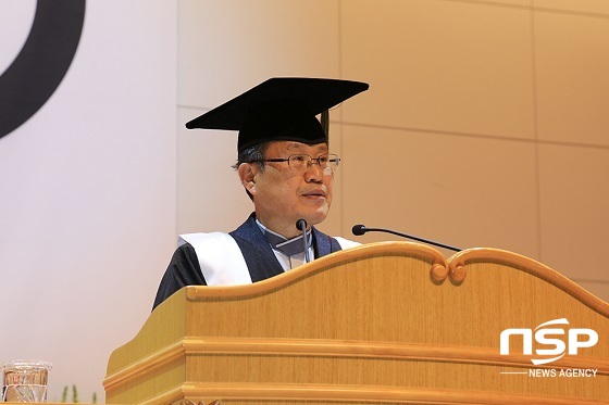 [NSP PHOTO]박맹수 원광대 총장 취임 봉고식 거행