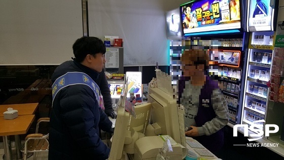 [NSP PHOTO]군산경찰서, 동계방학 야간 순찰활동 실시