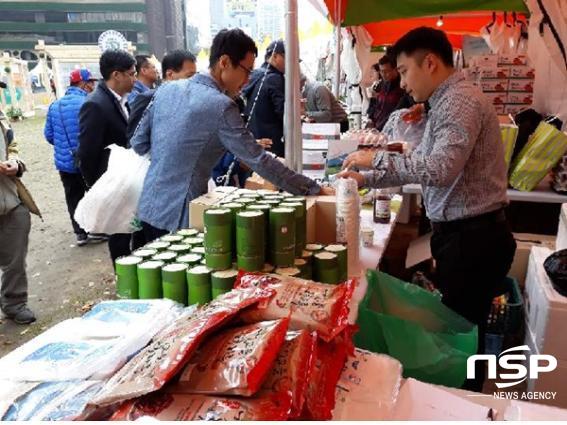 NSP통신-담양군이 운영하고 있는 2019 설맞이 찾아가는 직거래장터. (담양군)