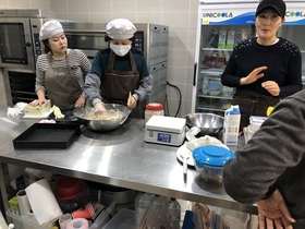 [NSP PHOTO]곡성군,  토란파이 지역 대표상품 만들기 본격화