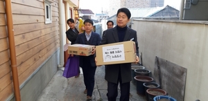 [NSP NEWS Image]한전산업개발 안성지점 나누리봉사단 설맞아 이웃사랑 실천