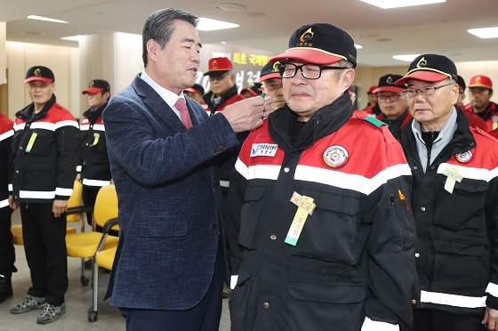 NSP통신-▲보령시가 1일 본격적인 봄철 산불비상 근무체제에 돌입했다. (보령시)