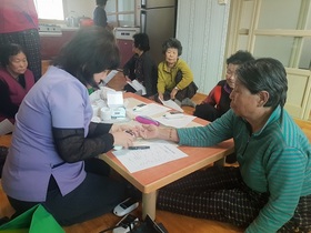 [NSP PHOTO]장수군, 의료 취약계층 방문건강관리 사업 실시