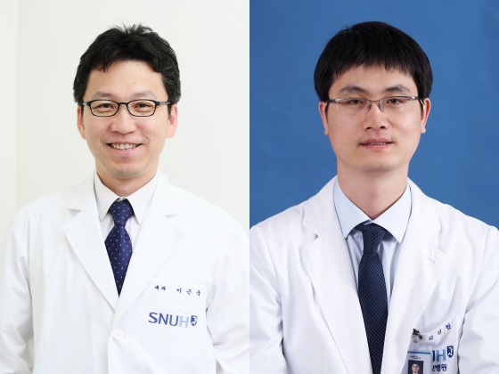 NSP통신-분당서울대병원 혈액종양내과 이근욱(왼쪽), 김진원 교수. (분당서울대병원)