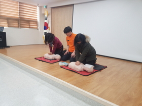 [NSP PHOTO]김포 사우동 통장단협의회, 쓰리고(GO) 심폐소생술 교육 실시