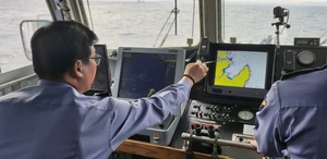 [NSP PHOTO]이종욱 포항해경서장, 포항항·호미곶 해상 치안현장 점검