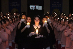 [NSP PHOTO]대구과학대 간호학과, 나이팅게일 정신 기리며 선서식 가져