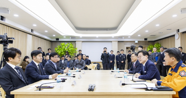-20일 경기도청에서 다중이용시설내 이동통신 중계기 비상전원 확보를 위한 협약이 체결됐다. (경기도)