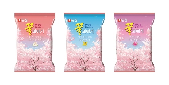 NSP통신-꿀꽈배기 봄한정 패키지 (농심 제공)