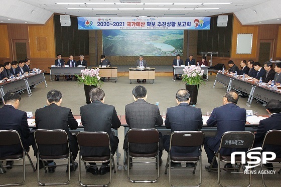[NSP PHOTO]정읍시, 국가예산 확보 추진상황 보고회 가져