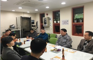 [NSP PHOTO]광명경찰서, 광명전통시장 상인들과 현장 간담회 가져