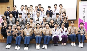 [NSP PHOTO]순천향대천안병원, 2019 상반기 신규간호사 돌잔치 개최
