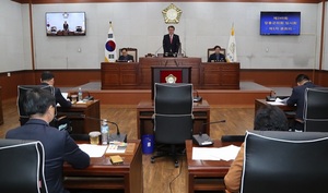 [NSP PHOTO]장흥군의회, 12일 제245회 임시회 개회