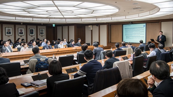 NSP통신-14일 한국 수출입은행에서 열린 이라크 재건시장 진출 세미나 현장사진 (수은)