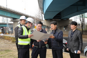 [NSP PHOTO]군포시, 대형 재난위험시설 안전 기관장 직접 점검