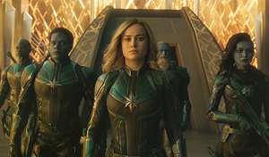 [NSP PHOTO]캡틴마블 개봉 11일째 400만 돌파10일 연속 박스오피스 1위