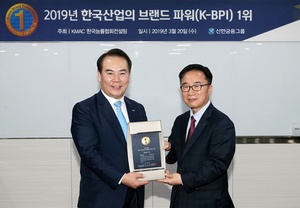 [NSP PHOTO]신한지주‧은행‧카드,  능률협회컨설팅 브랜드파워 금융그룹 1위 선정