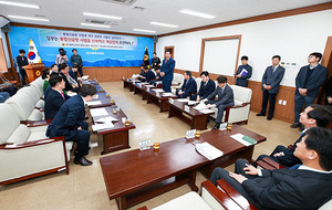 [NSP PHOTO]경북도의회 ․ 대구시의회 통합공항이전 추진 촉구 공동성명서 발표