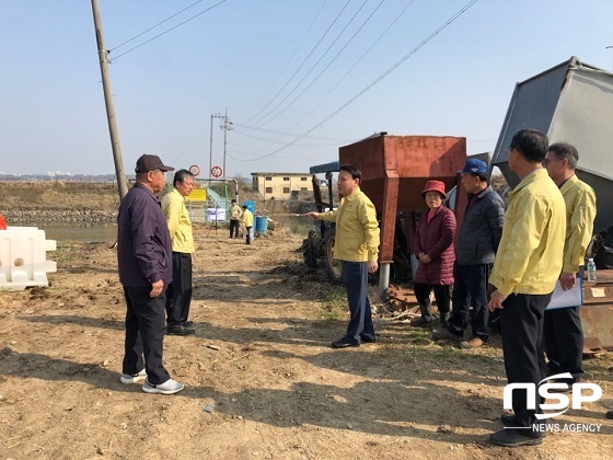 [NSP PHOTO]강임준 군산시장, 국가안전대진단 현장행정 펼쳐