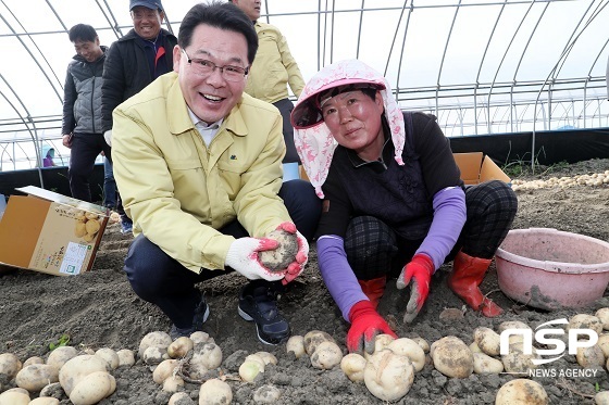 [NSP PHOTO]권익현 부안군수 농업인 소득 향상 최우선 과제