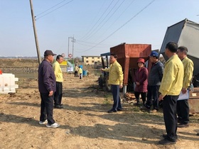 [NSP PHOTO]강임준 군산시장, 국가안전대진단 현장행정 펼쳐