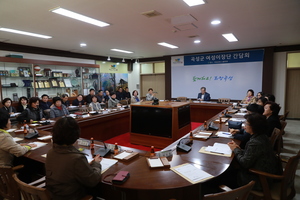 [NSP PHOTO]곡성군,  행정의 최첨병 여성 이장단과 간담회 개최