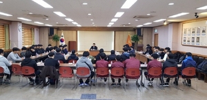 [NSP PHOTO]안산소방서, 사회복무요원 정훈교육·간담회 실시