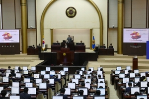 [NSP PHOTO]경기도의회 제334회 임시회 2차 본회의, 날선 질타 이어져