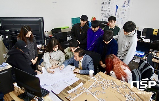 [NSP PHOTO]원광대 건축학과,  한국건축학교육인증원 인증평가 최고등급 획득