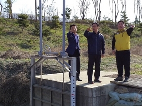 [NSP PHOTO]유재옥 김포 환경국장 야생조류생태공원 현장행정