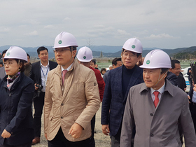 [NSP PHOTO]자유한국당 황교안 대표, 포항지진 피해현장 방문