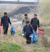 [NSP PHOTO]화성시, 깨끗한 화성의 날 오산천 일대 환경정화