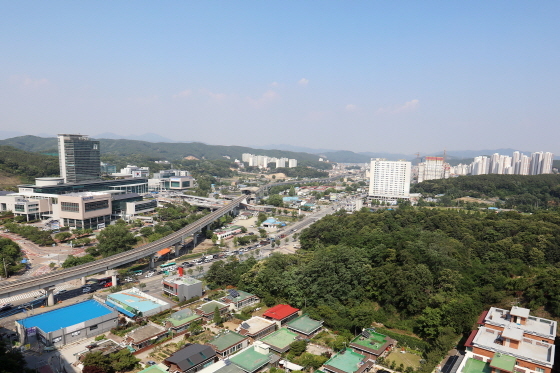 NSP통신-용인시 중심권역 전경. (용인시)