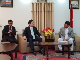 [NSP PHOTO]원유철 의원, 네팔 상원의장과 회담